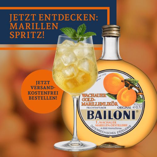 Bailoni Wachauer Gold-Marillen Fruchtsaftlikör